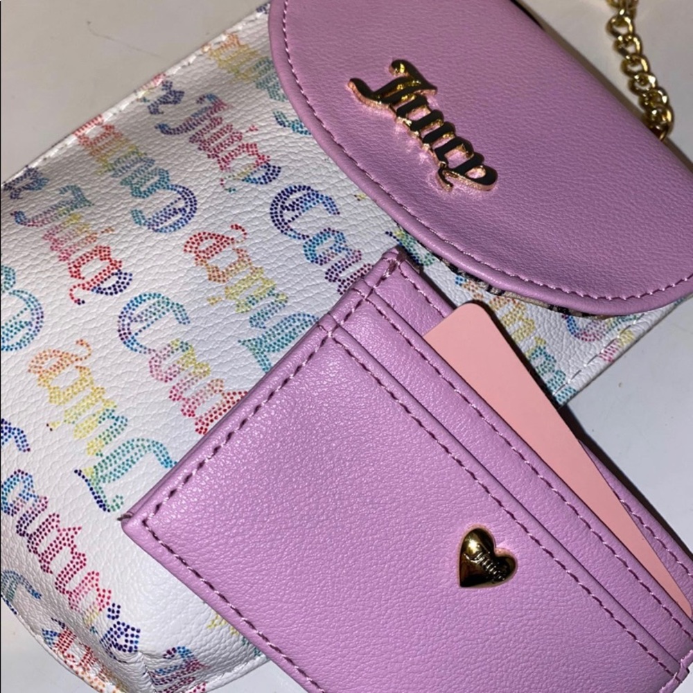 (SOLD)Juicy Couture Cellie Bag & Card Holder